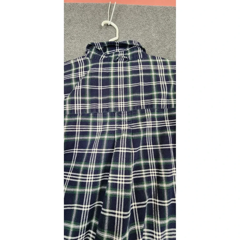 Eddie Bauer Mens Flannel Shirt Plaid‎ Button Down Long Sleeve L/G